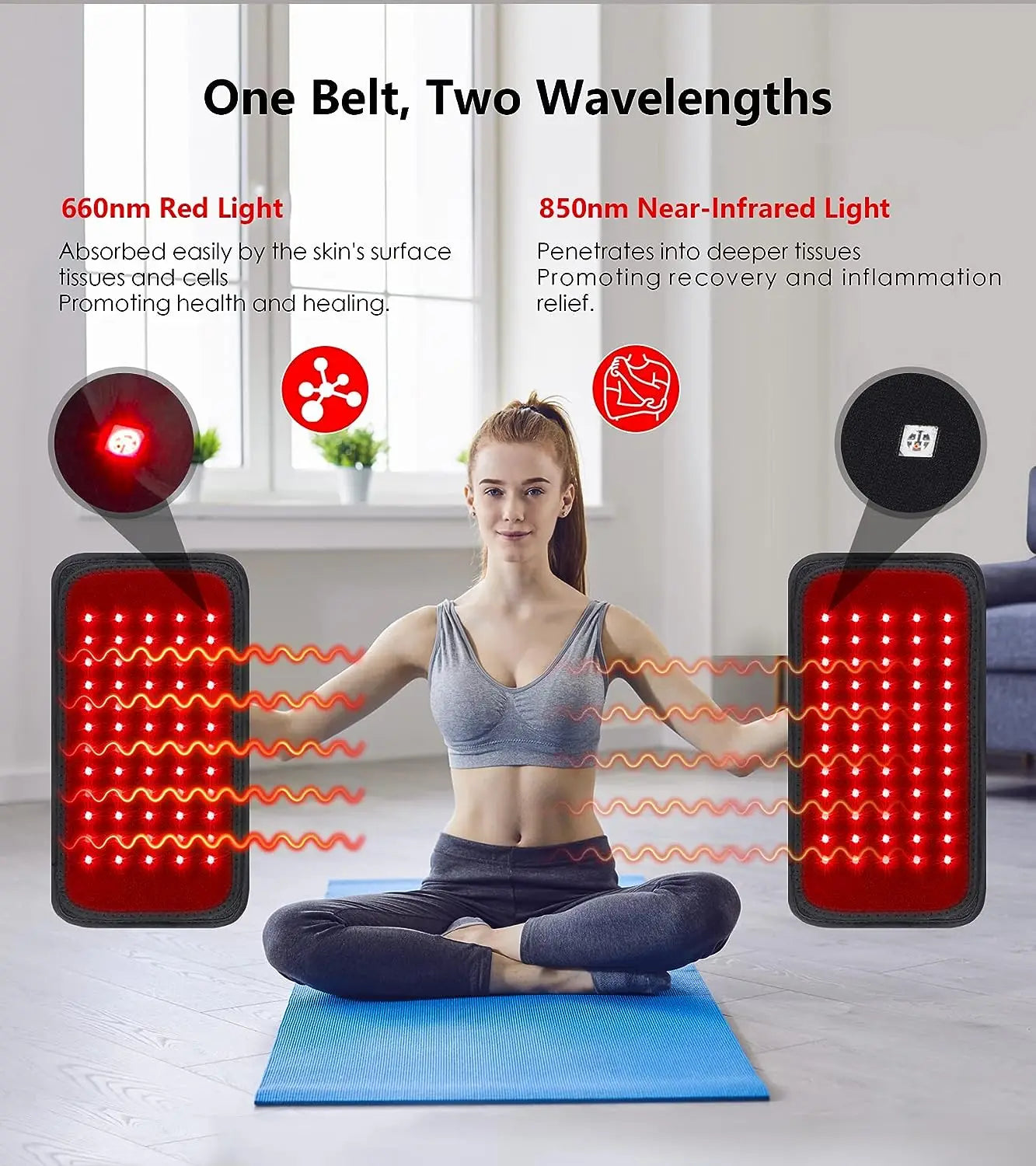 TheraBeam Red Light Therapy Belt